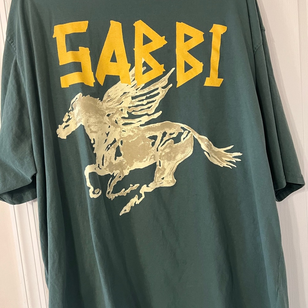 Sabbi THE VERY OVERSIZED RHINESTONE TEE - GREEN
